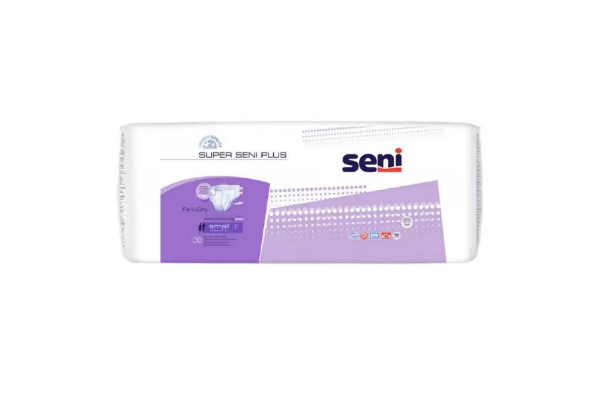 Seni Подгузники для взрослых 'SUPER SENI PLUS', р.S (уп/30 шт)