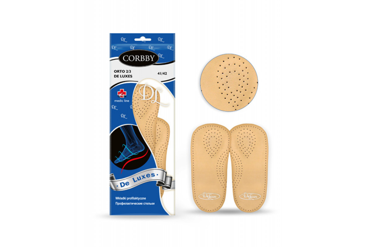 CORBBY (КОРББИ) Полустельки ORTO DE LUXES 2/3, Corbby