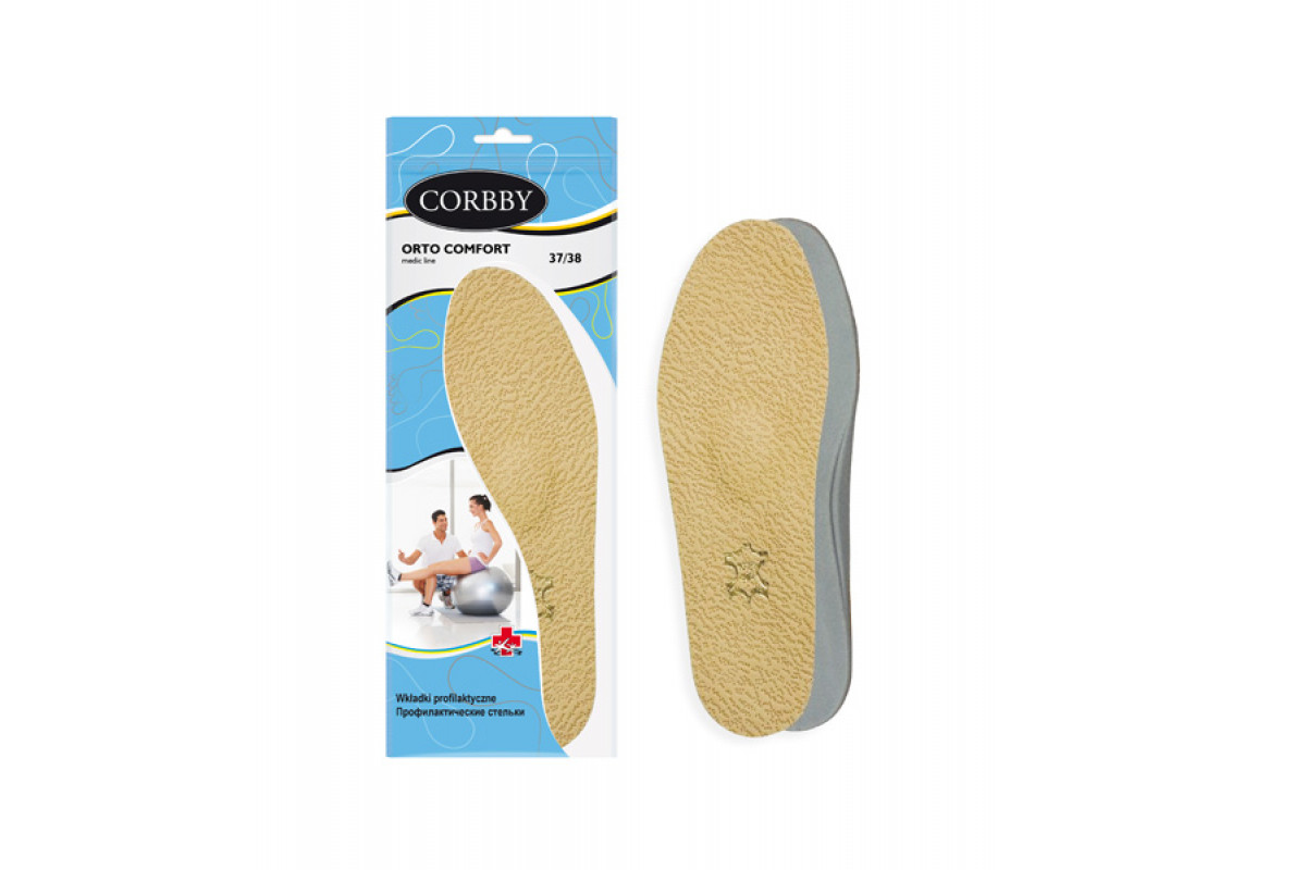 CORBBY (КОРББИ) Стельки ORTO COMFORT, Corbby