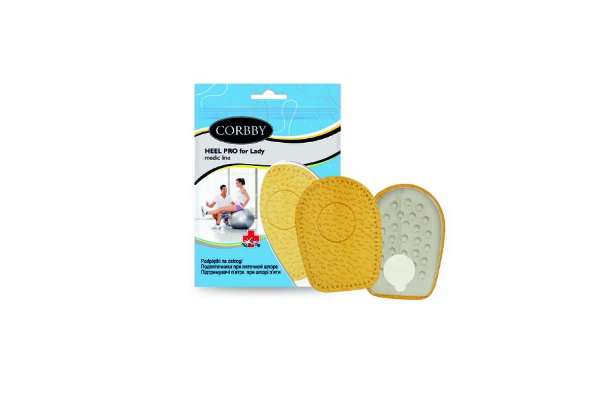 CORBBY (КОРББИ) Подпяточники Heel Pro женские, Corbby