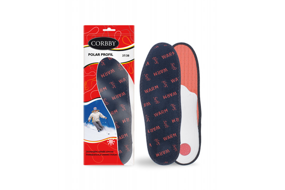 CORBBY (КОРББИ) Стельки ортопедические Polar Profile, Corbby
