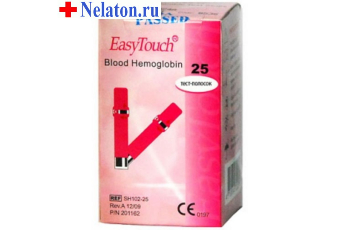 Bioptik Technology ИзиТач Тест-полоски на гемоглобин №25 (EasyTouch Hemoglobin)