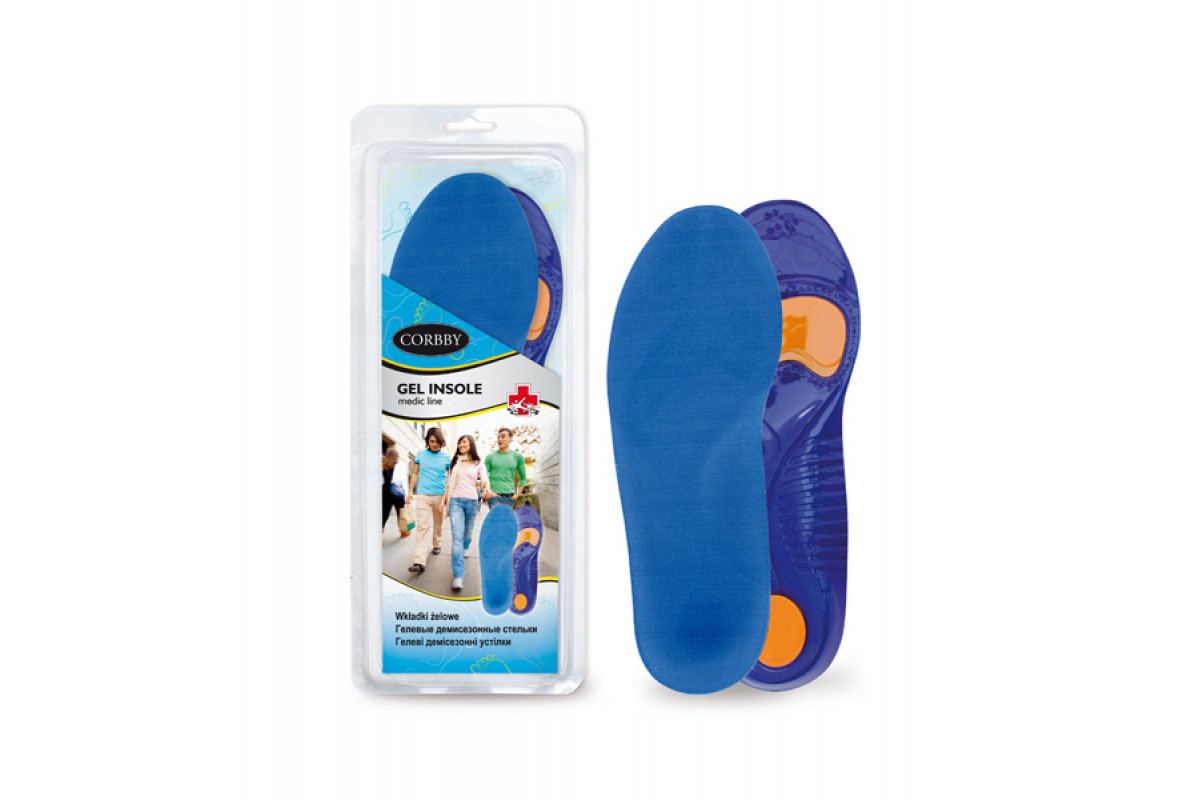 CORBBY (КОРББИ) Стельки гелевые Gel Insole, Corbby