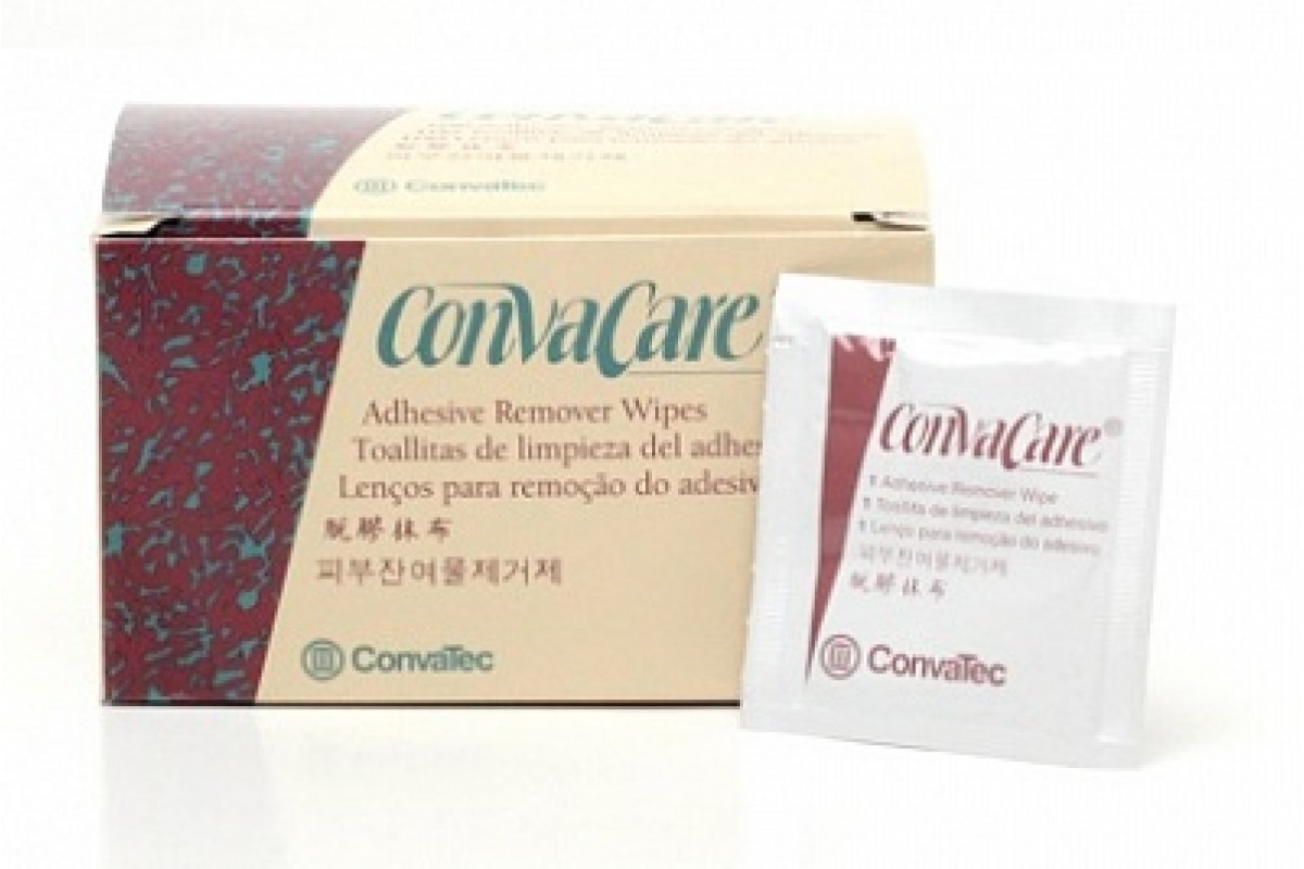 ConvaTec Очищающие салфетки ConvaCare от адгезива, арт. 037443, Convatec
